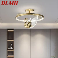dlmh luxury ceiling lamp modern led lighting creative decorative fixtures for home living dining room bedroom