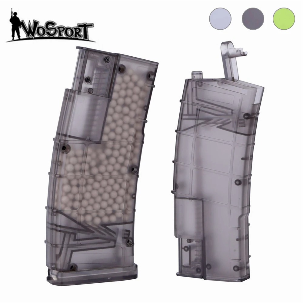 

WoSporT 500rd Paintball BB Speed Loader Airsoft Shooting Quick Combat Speedloader War Games Bullet Carrier Paintball Accessories