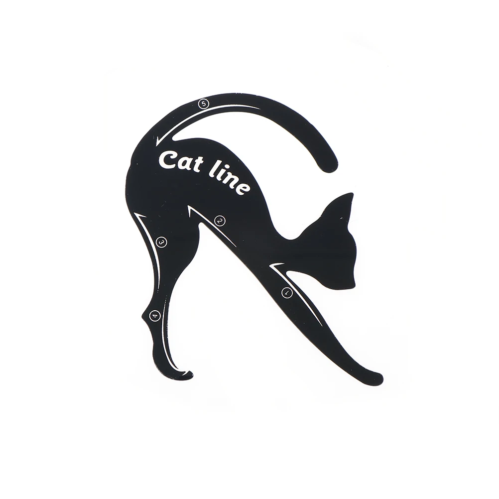 New 2pcs Cat Line Eye Makeup Eyeliner Stencils Templates Tools Kits For stencil | Красота и здоровье