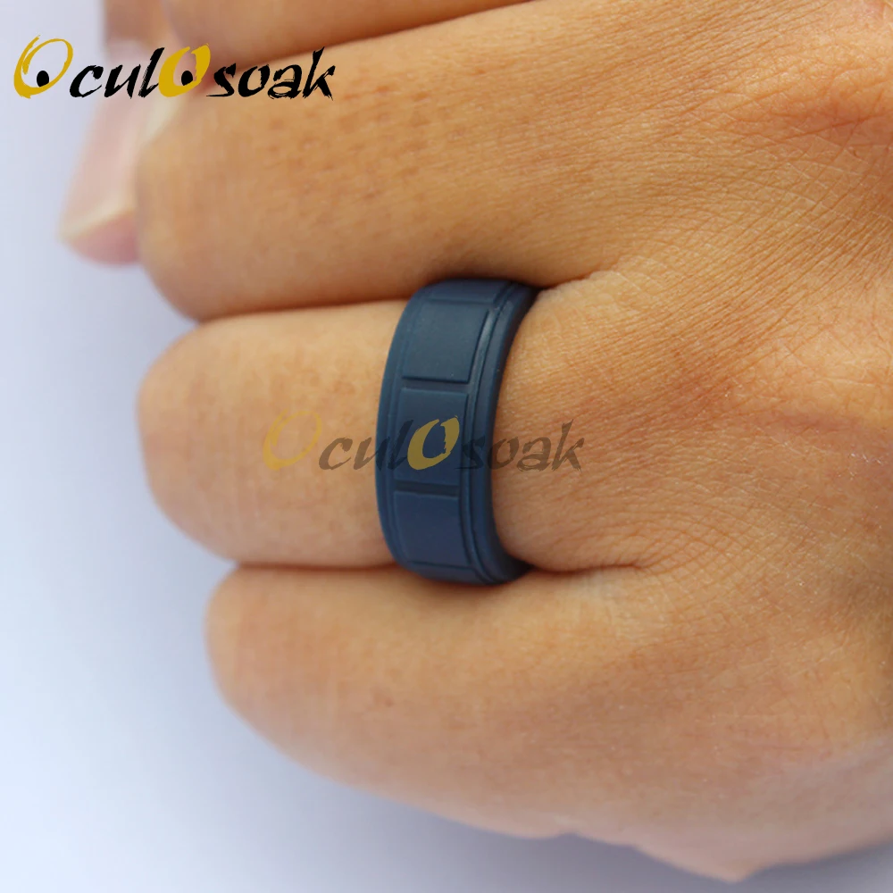 Женское кольцо из экологически чистого силикона модное популярное 8/9/10/11/12/13