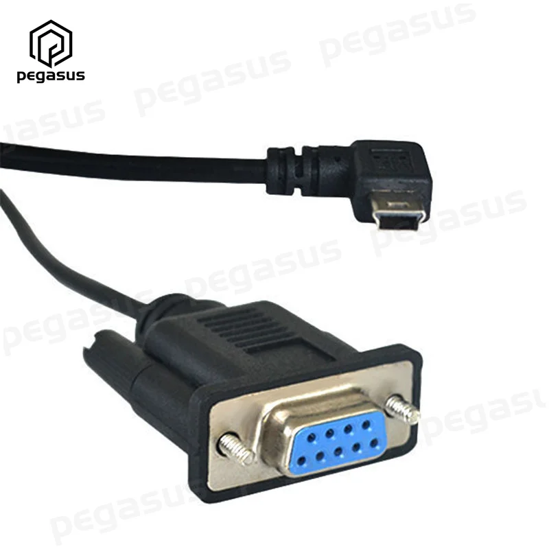 Кабель-переходник 1 8 м 6 футов RS232 DB9 (гнездо) на USB Mini 5 Pin (штекер) | Электроника