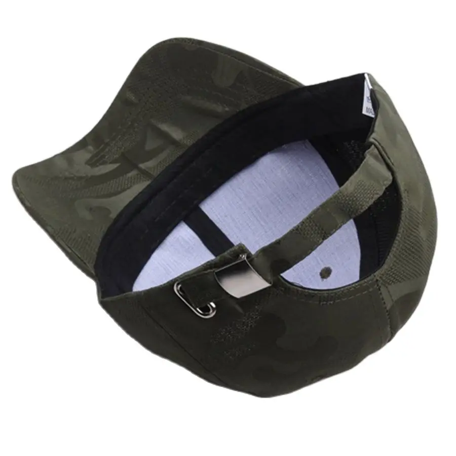 Весенне-осенняя уличная дышащая камуфляжная хлопковая бейсболка с