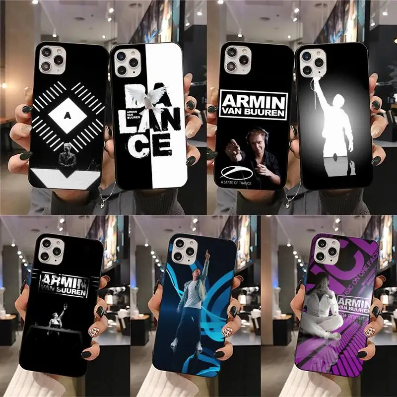 

Armin van Buuren Phone Case For iphone 12 11 Pro Max Mini XS Max 8 7 6 6S Plus X 5S SE 2020 XR cover