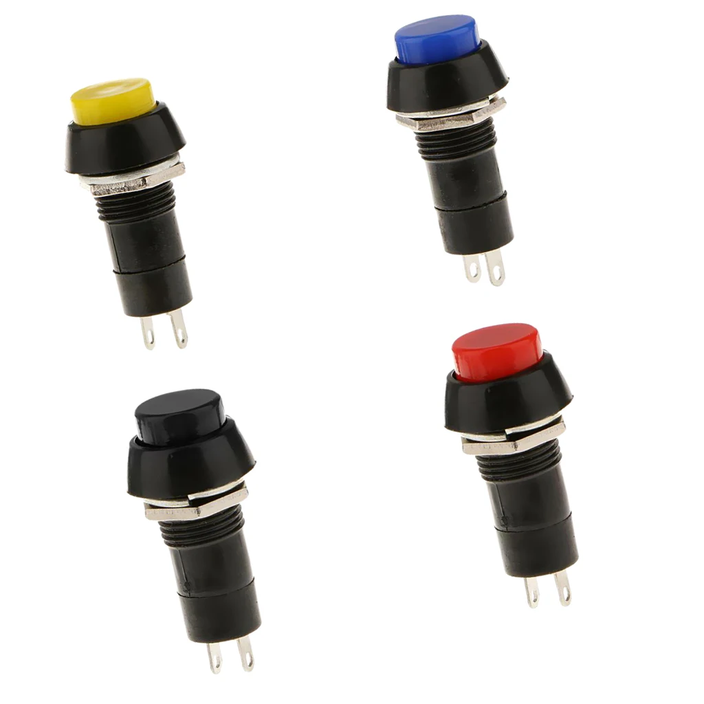 4 шт. цветной Мгновенный Переключатель для автомобиля лодки | Автомобили и