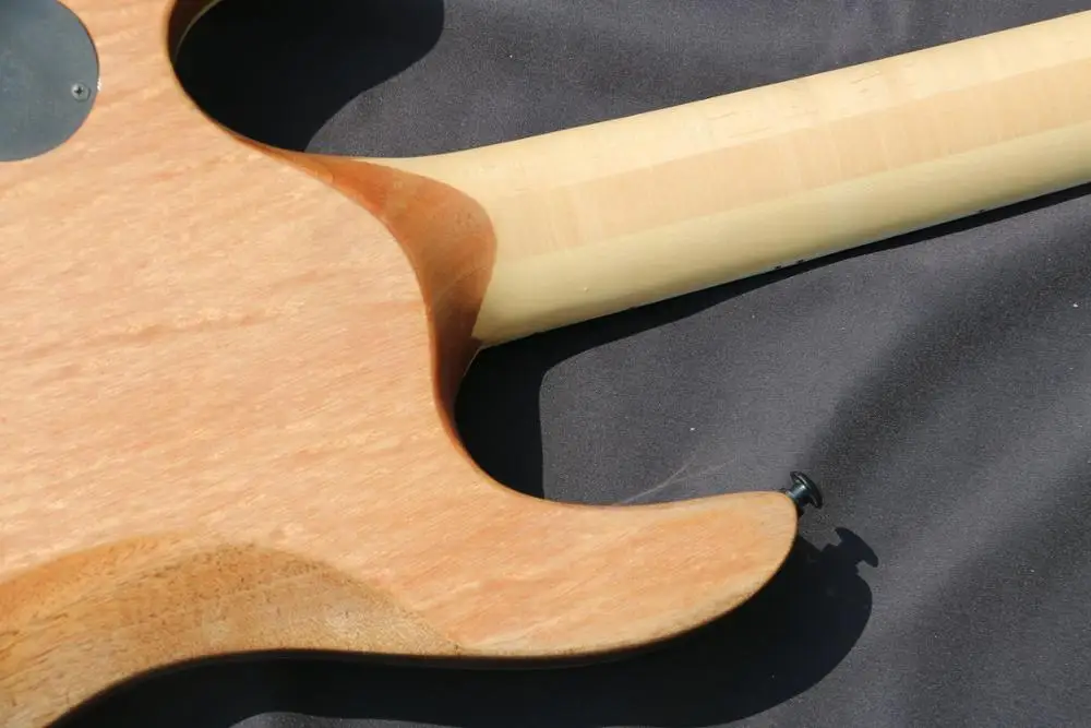 Транс красный арочный корпус Топ 7 струн электрогитара ra целлюлоидная обвязка