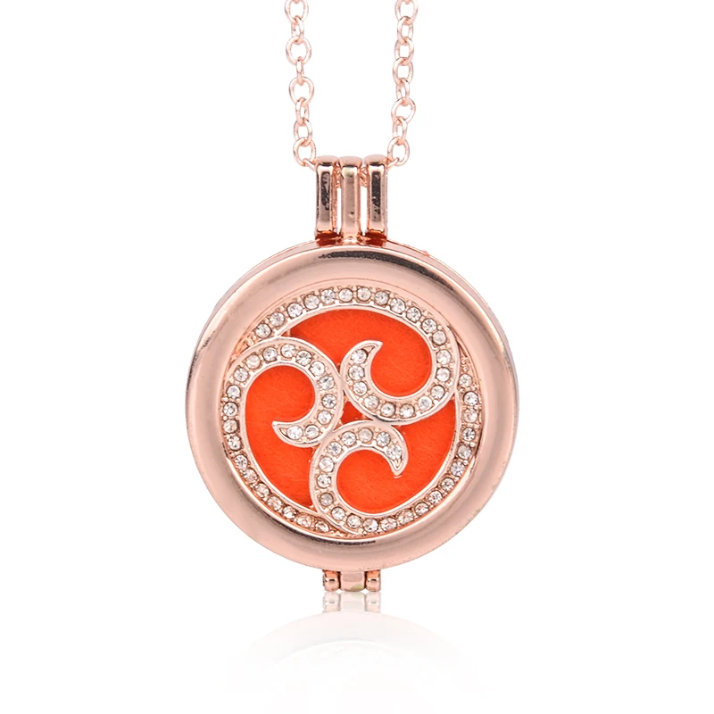 Ароматерапия искусственный винтажный лист цветок амулет цепочка амулеты