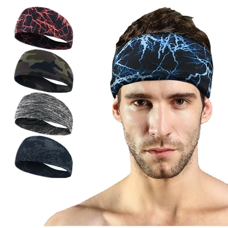 

Sports Headband Antiperspirant Band for Men Breathable Comfortable Fitness Running Cycling Outdoor Sport Hair Bandage Belt