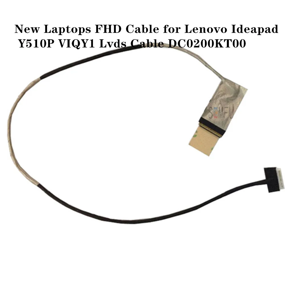 

Новый ноутбук FHD кабель для Lenovo Ideapad Y510P VIQY1 Lvds кабель DC0200KT00