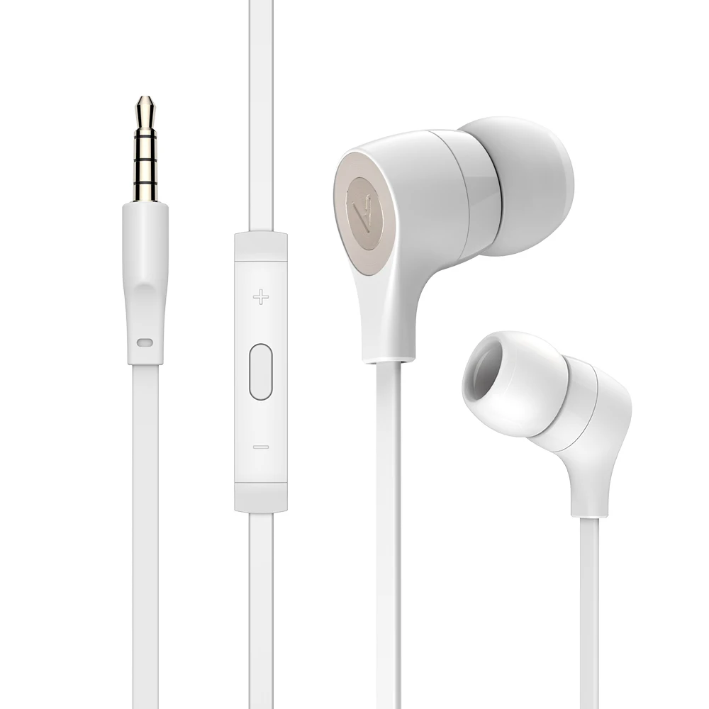 Проводные наушники вкладыши с микрофоном металлические проводные Heeadphones для Huawei