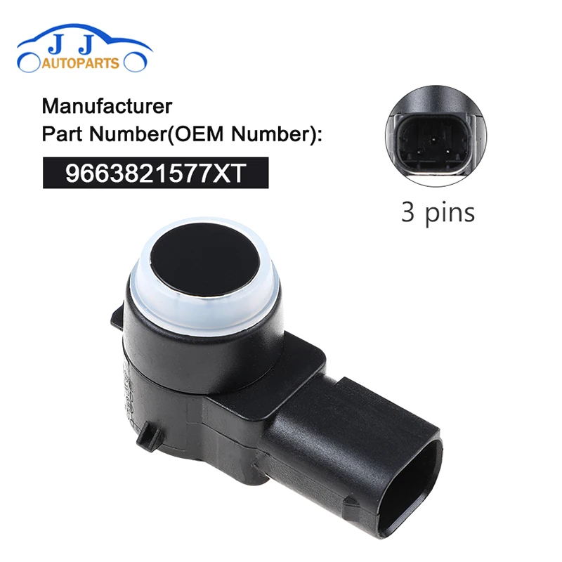 YAOPEI 4 шт. PDC датчик парковки для peugeot 307 308 407 Rcz Partner Citroen C4 C5 C6 OEM для 9663821577XT 9663821577 6590. A5