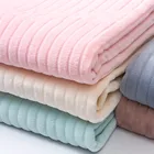 Фланелевая ткань в двойную полоску, ширина 180 см, утолщенная Коралловая плюшевая Пижама, одеяло, домашняя одежда, ткань для рукоделия, полярда