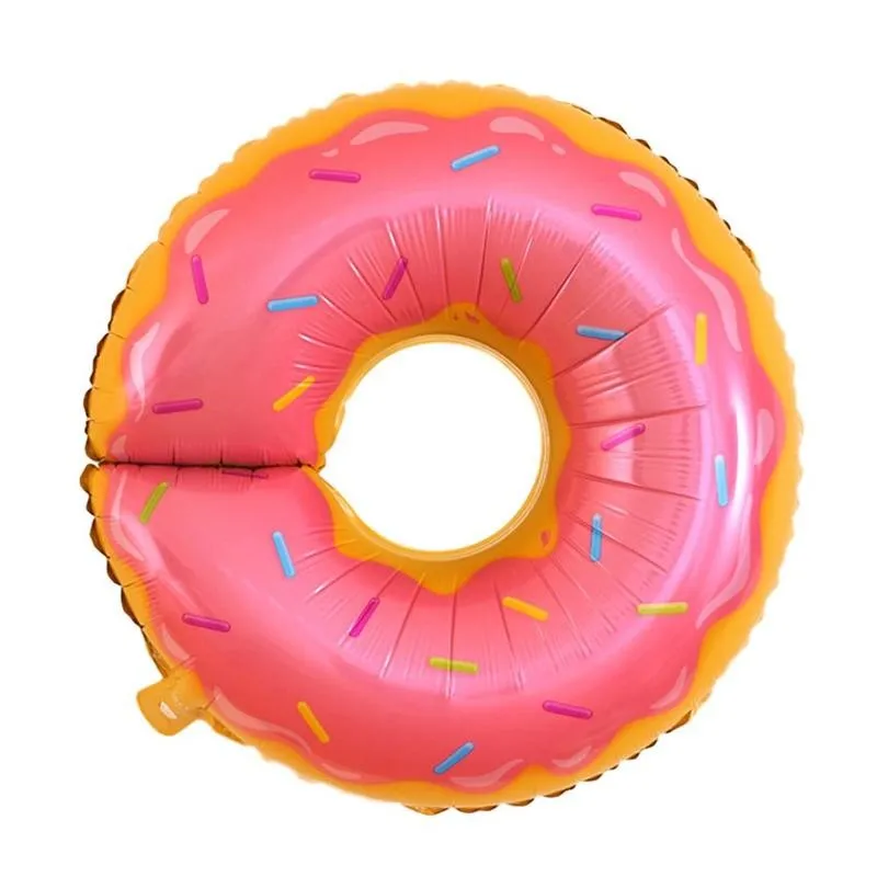 1 шт. фольгированные воздушные шары в виде пончика украшение для темативечерние