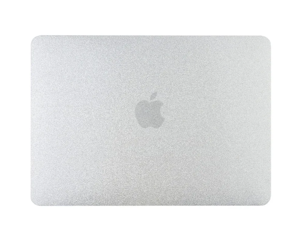 Защитный чехол для ноутбука жесткий с блестками MacbooK Air 13 Pro 16 A2141 Retina 12 15 A1398 A2337 A2338