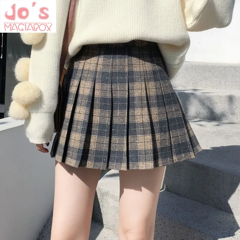 Женская Повседневная трапециевидная плиссированная юбка в стиле ампир женская