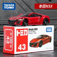 takara tomy genuine honda nsx scale 162 no 43 metal vehicle simulation model toys 860037