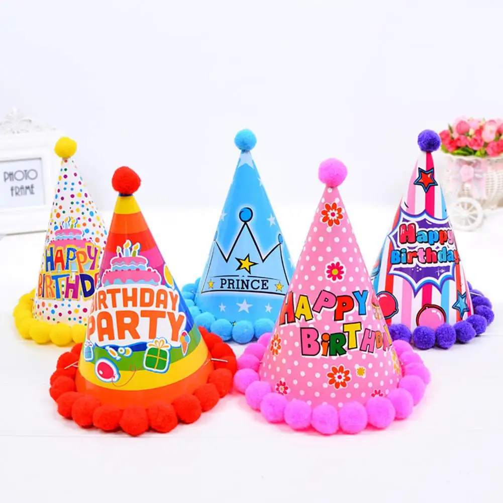 День рождения радуга помпоном шапка вечерние одеваются аксессуары