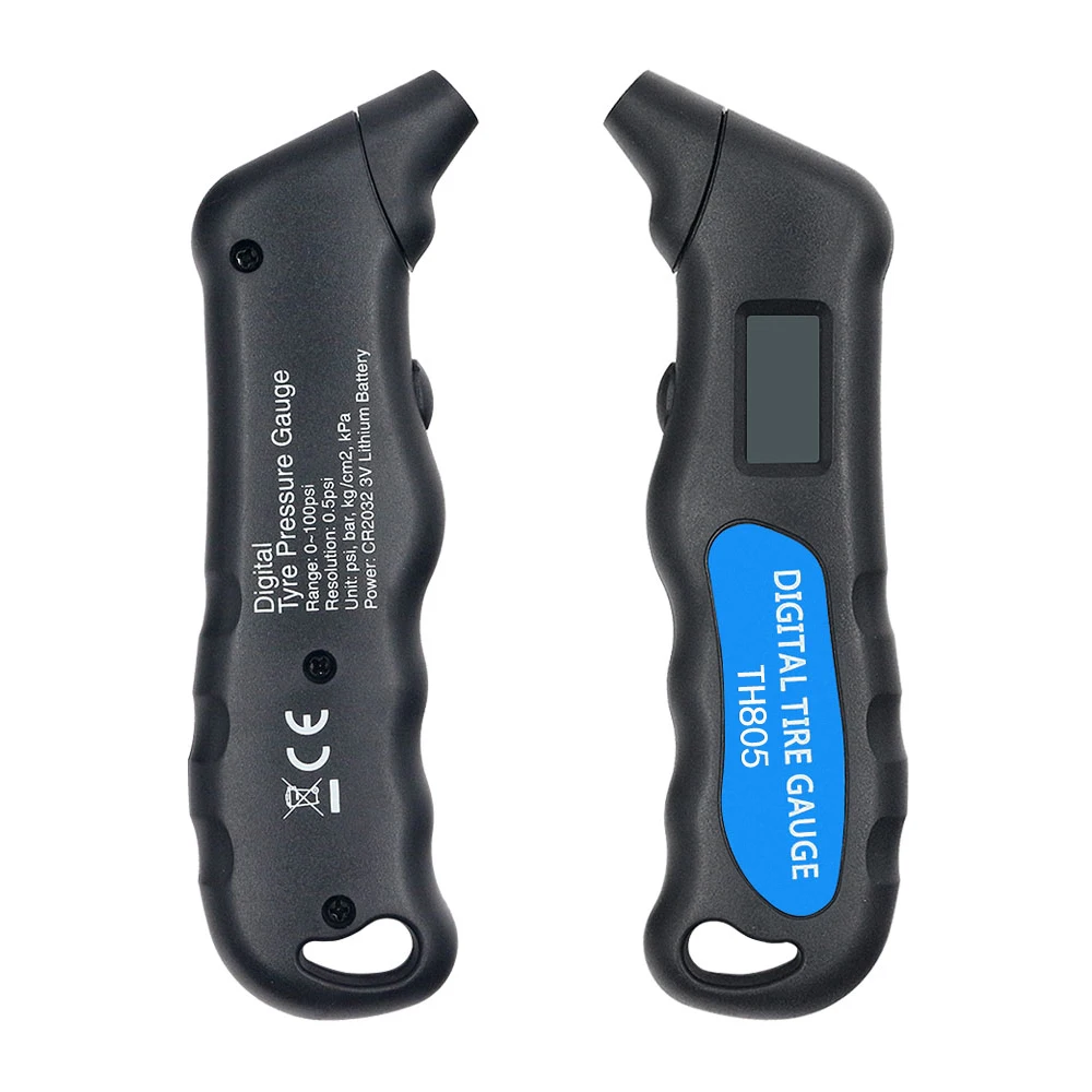 

NEW TH805 Digital Car Tire Tyre Air Pressure Gauge Meter LCD Display Manometer Barometers Tester for Car Truck Motorcycle Bike