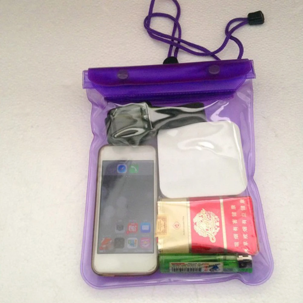 

Mobile Phone Case for Swimming Diving 4pcs Swimming Gadget Phone Case Cover Transparent Waterproof Phone Pouch