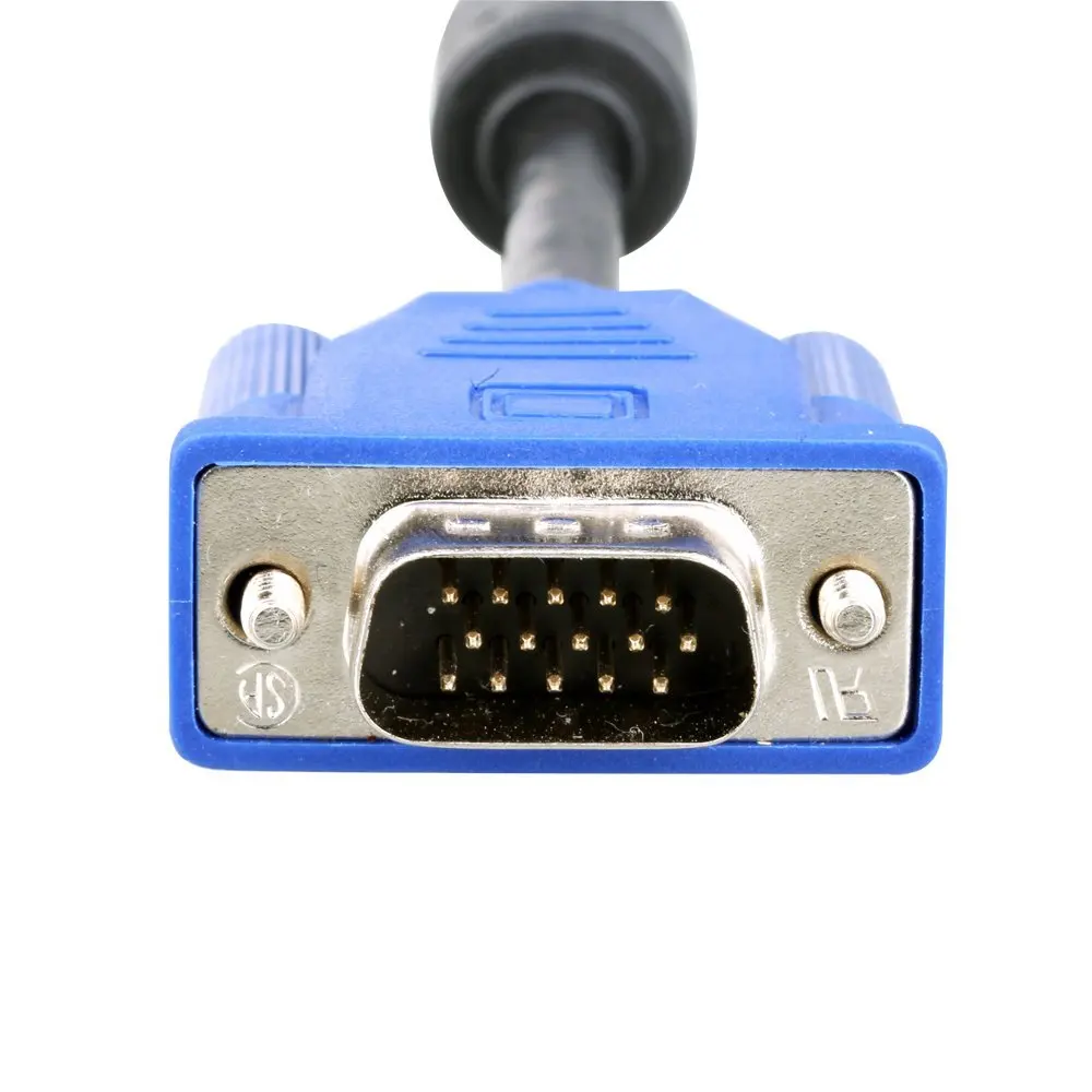 

VGA Male to Male Cable Promotion price High quality Bule 1.35M VGA Cable VGA/SVGA HDB15 Male to Male Extension Cable