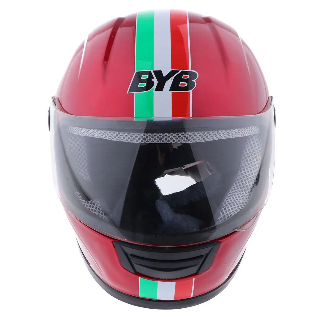 

Motorcycle Helmet Dual Visor Flip up Modular Full Face Helmet Bike Helmet