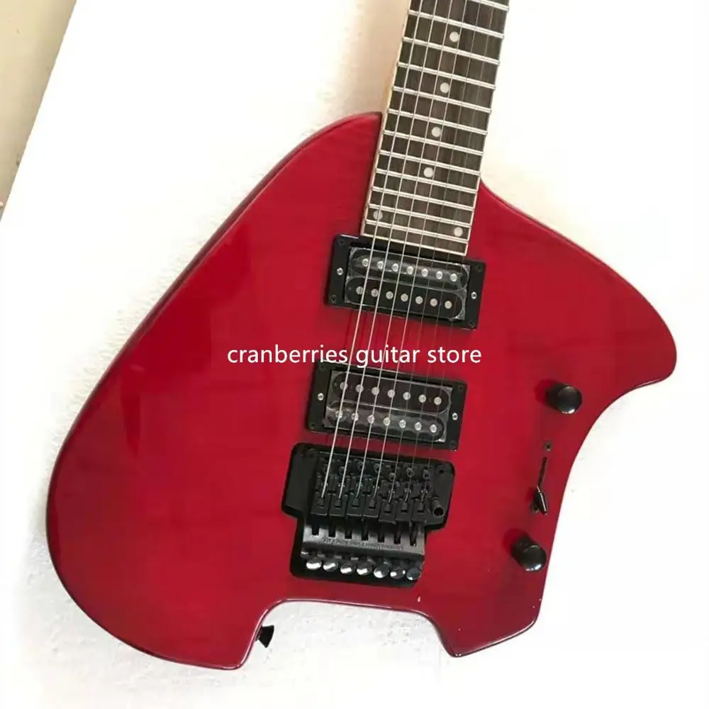 Новое поступление 2020 7 струн Классическая модель красная электрогитара