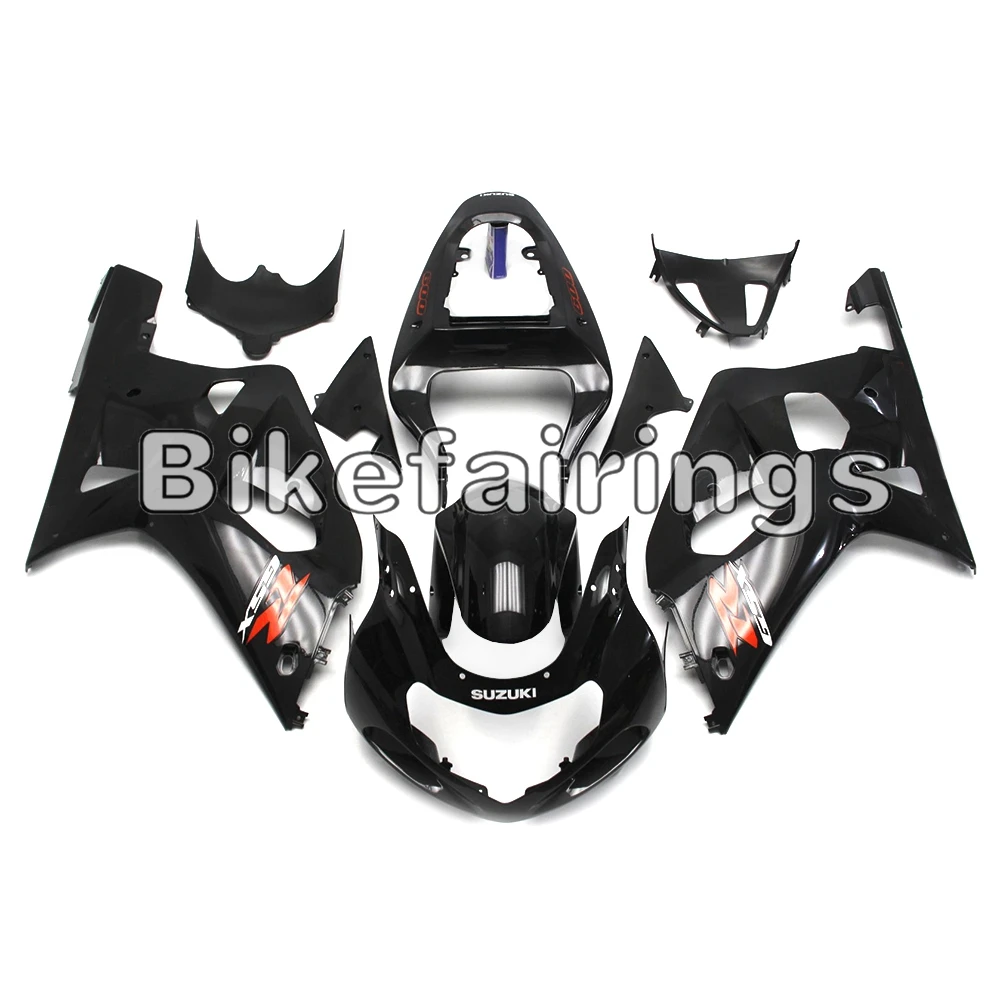 

Gloss Black and Red Decals Fairing Kit For Suzuki GSXR600 GSXR750 K1 2000 2001 2002 2003 ABS Plastic Motorcycle Cowlings New