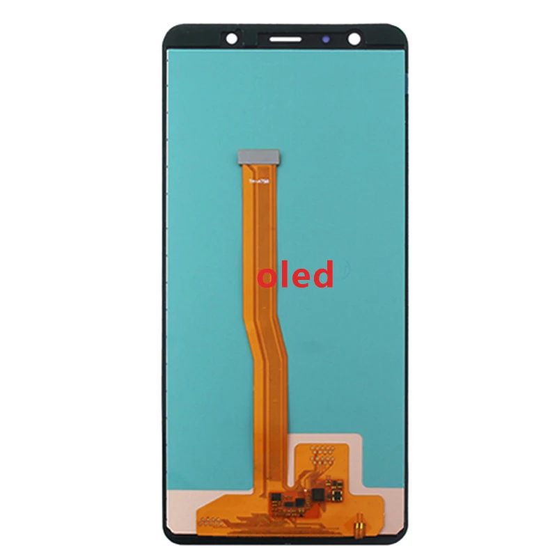 Для samsung Galaxy A7 SM-A750F A750F A750 ЖК-дисплей Дисплей кодирующий преобразователь сенсорного экрана в сборе для замены тестирование A750