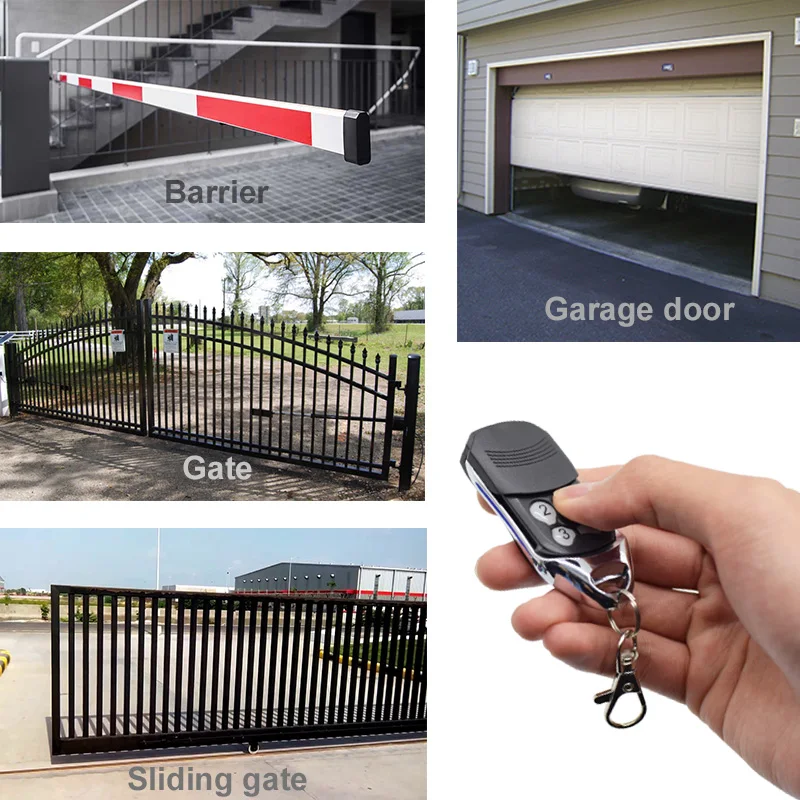 

1pcs WISNIOWSKI garage door remote control 433mhz rolling code WISNIOWSKI remote garage command Handheld transmitter 433.92mhz