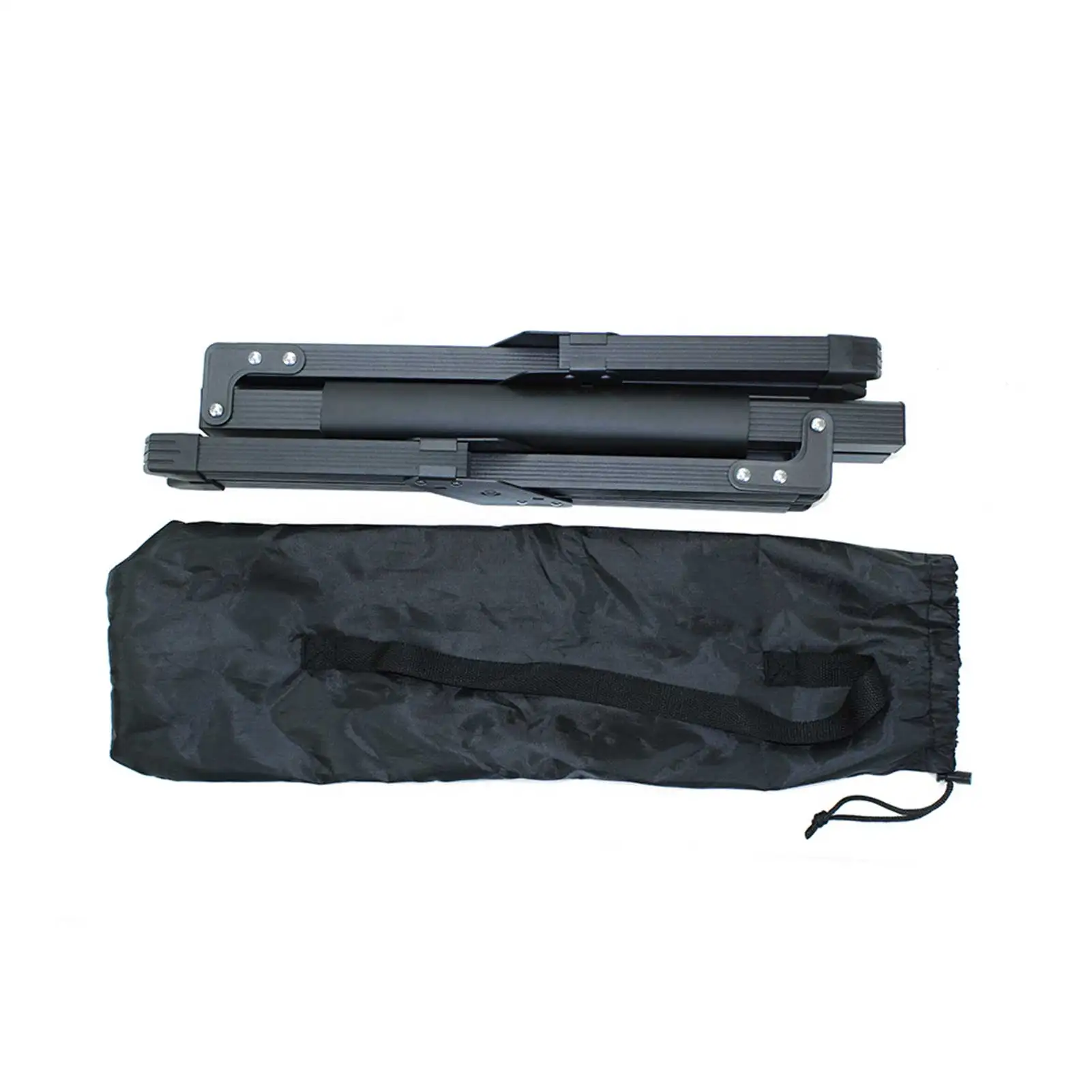 

Camping PVC Non-slip Folding Rack Portable Aluminum Alloy Ice Bucket Holder Multi-functional Bracket For Camping Picnic Hiking