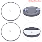 Увеличительное зеркало 15 раз, присоска 3,5 дюйма, женское косметическое зеркало для красоты, для душа, домашняя фотография