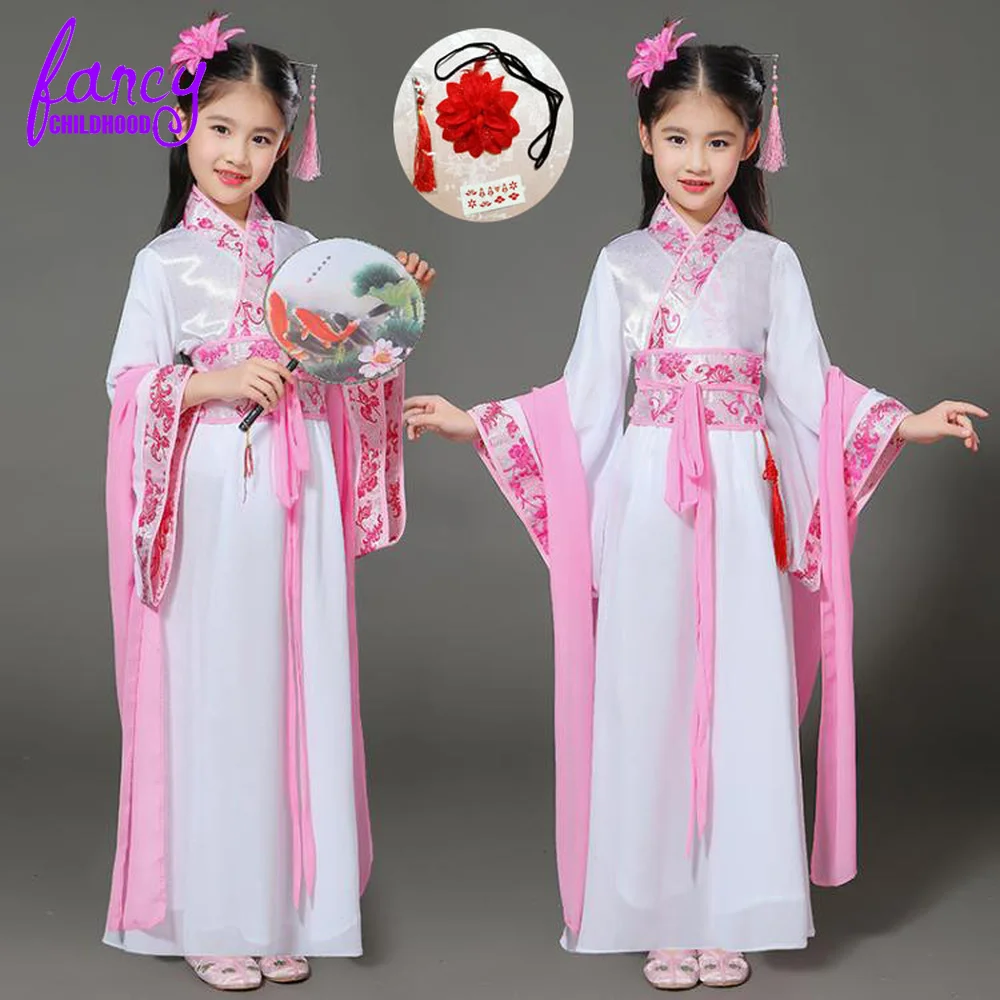 

Girl Birthday Wear Children's Fantasy Party Frock Holiday Christmas New Year Clothes Fancy Dress Chinese Fairy Costume for Kids