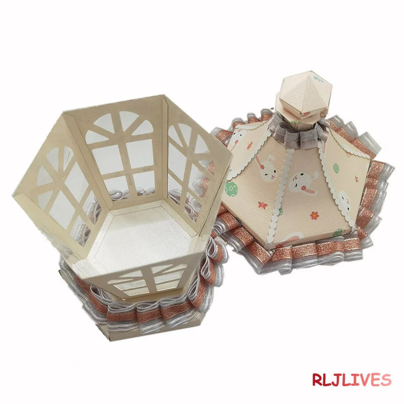 3D фонарь металлические Вырубные штампы Сделай Сам Скрапбукинг карточный