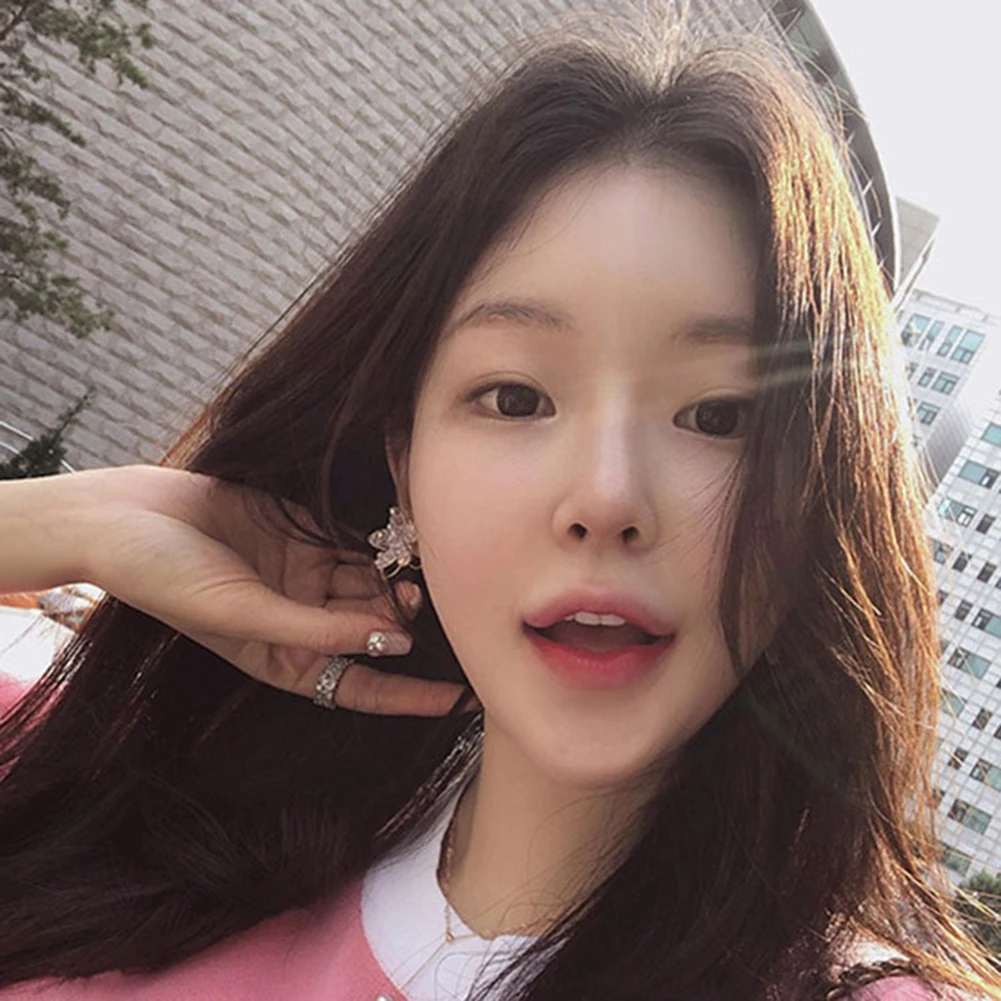 Женские серьги с кристаллами Стразы винтажные гвоздики в стиле бохо ювелирные