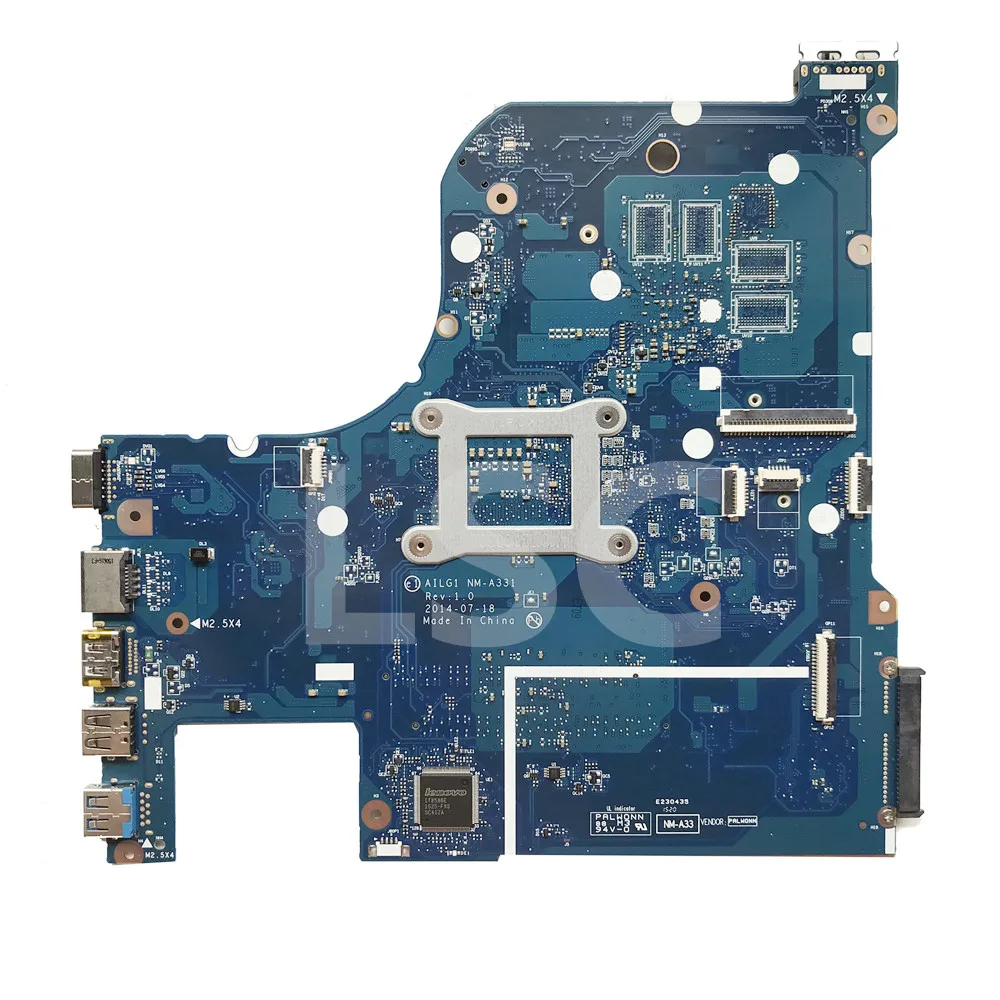 Материнская плата LSC для ноутбука Lenovo G70 80 3205U CPU GT920M GPU AILG1 NM A331 5B20H70688 DDR3L 100%