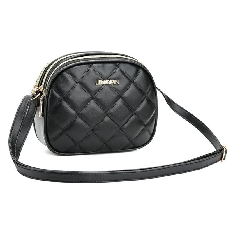 Новинка 2019 женская сумка Корейская версия модные трехслойные дамские сумочки на