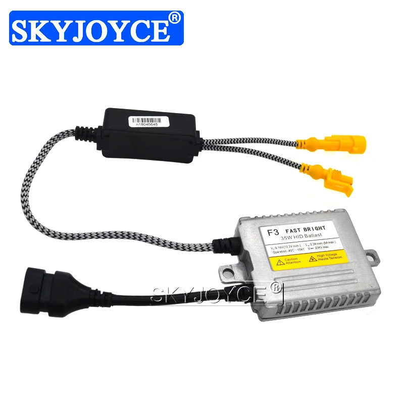 SKYJOYCE 2 шт. 12 В DLT F3 ксеноновый балласт 35 Вт Цифровой электронный HID тонкий для