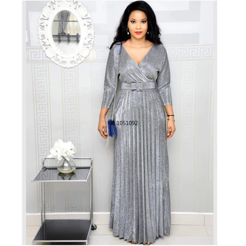 Африканские платья для женщин новинка Лидер продаж популярное красочное длинное