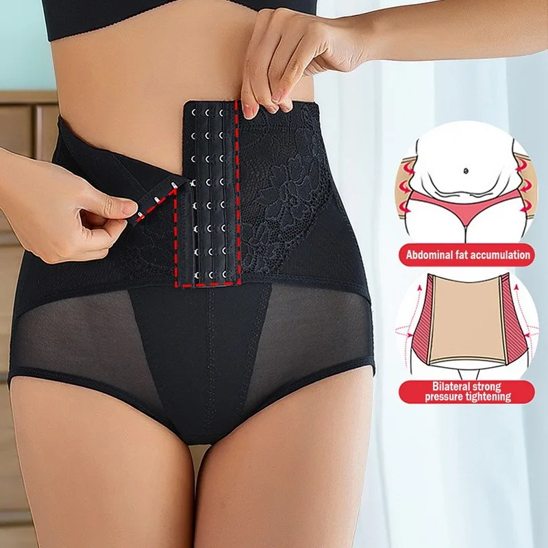 

New Fashion Women High Waist Trainer Shapewear Panties Ladies Solid Color Bady Shaper Tummy Underwear