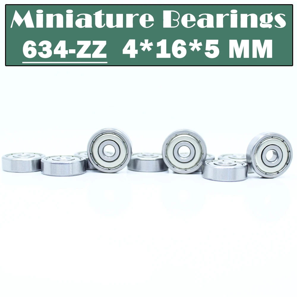 634ZZ подшипник 4*16*5 мм (10 шт