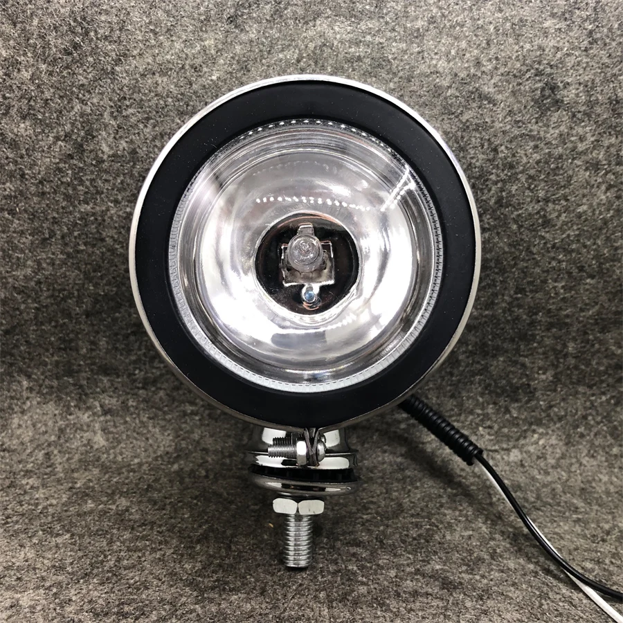 Универсальный хромированный металлический фонарь для Мотоцикла Suzuki Ducati Choppers