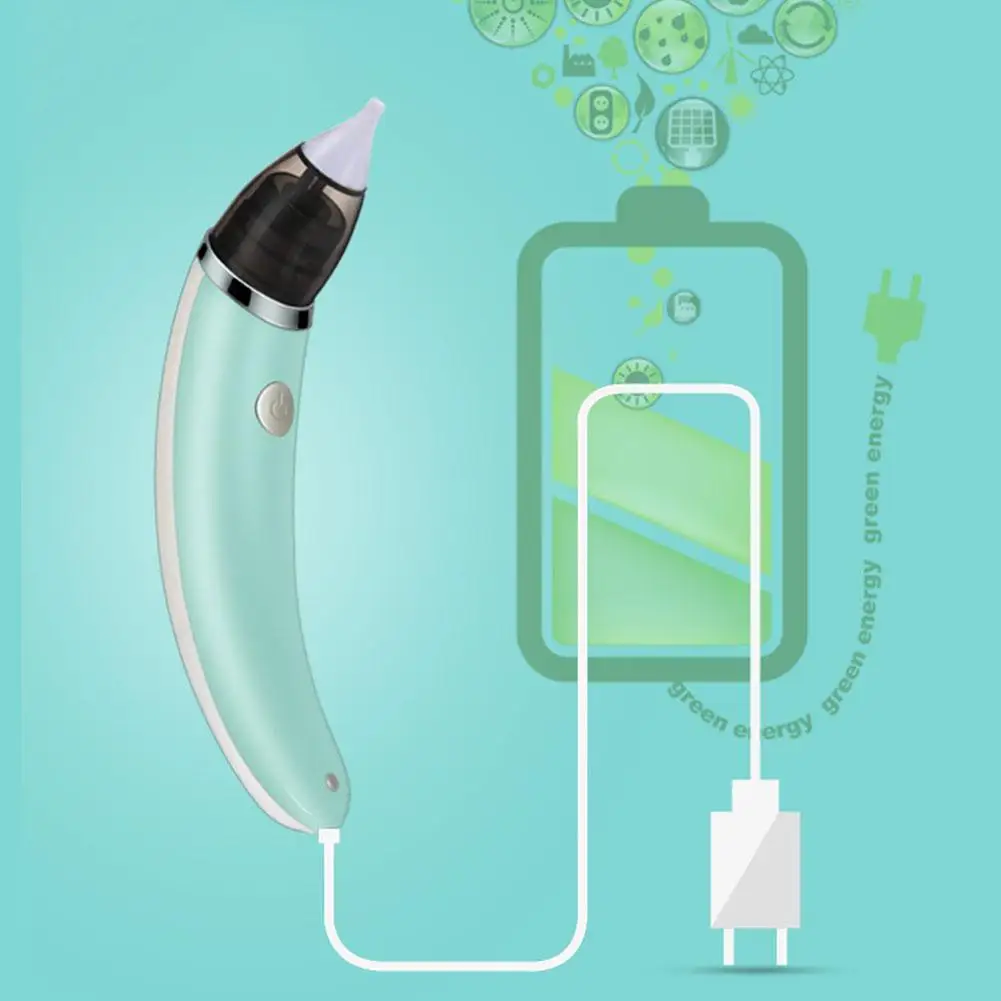 

Baby Nasal Aspirator Newborn Infantil Safety Sanitation Nasal Dischenge Patency Tool Electric Nose Cleaner Oral Snot Sucker