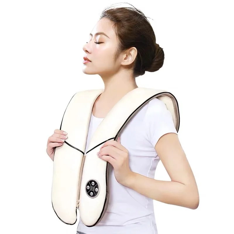 Электрический нагревательный массажер для шеи автомобиля дома плеча спины