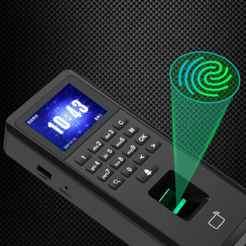 Система контроля доступа и учета времени в помещении TCP/IP биометрический