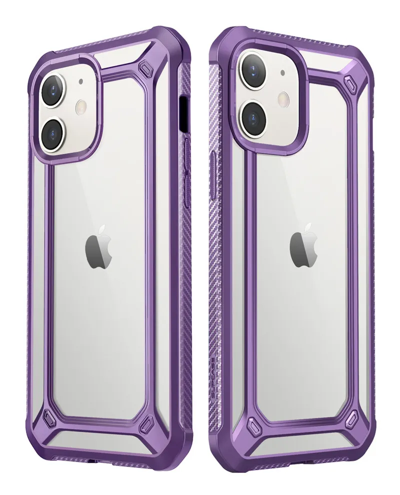 pitaka case Bảo Vệ SUPCASE Cho iPhone 12 Mini 5.4 Inch (2020) UB EXO Series Cao Cấp Lai Bảo Vệ Trong Suốt + Nhựa TPU Ốp Lưng Ốp Lưng phonecase