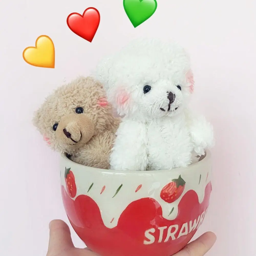 Мини-соединение плюшевый мишка Свадебная шкатулка кукла аксессуары для волос