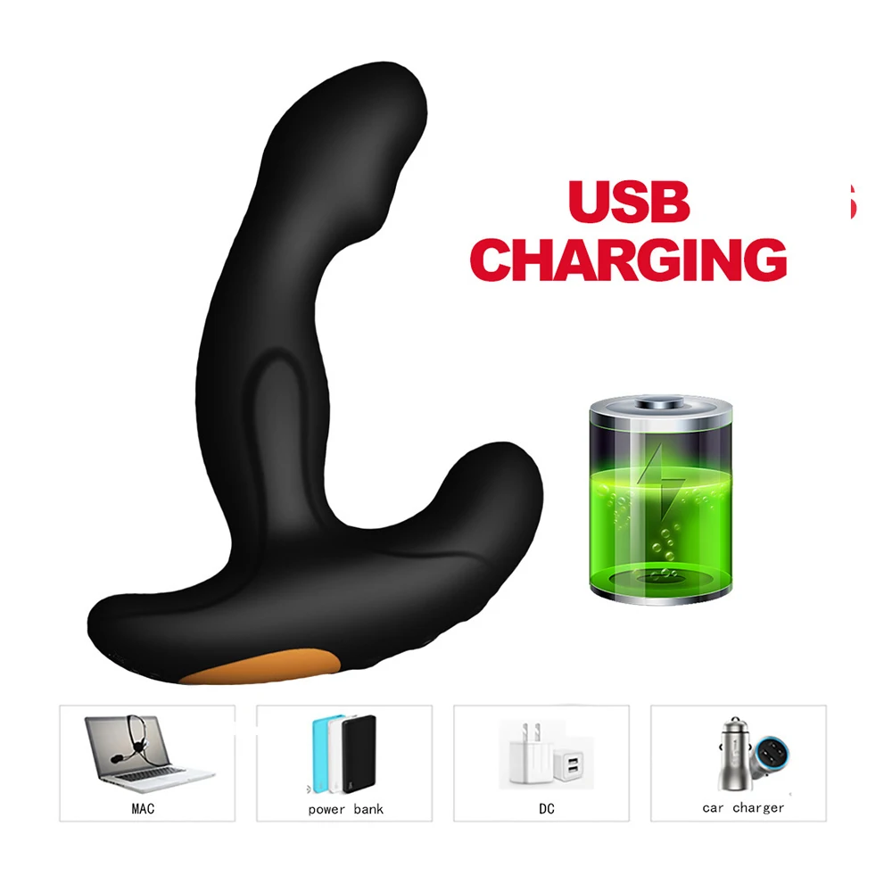 Массажер простаты вибратор для женщин и мужчин Анальная пробка