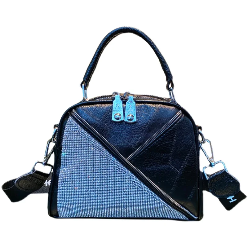 

Outdoor Leisure Multi-purpose Shoulder Small Backpack High-quality Rhinestone Women's Bag Single Shoulder Messenger Mochilas