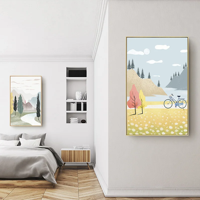 Скандинавский стиль картины на стене картина декор для украшения дома с