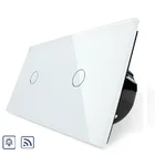 Настенный диммер Livolo, светильник из хрустального стекла, стандарт ЕС