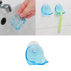 Экологичный держатель для бритвы и зубных щеток juneday, настенный держатель на присоске для бритвы в ванной комнате, крючок-вешалка, подвесная стойка